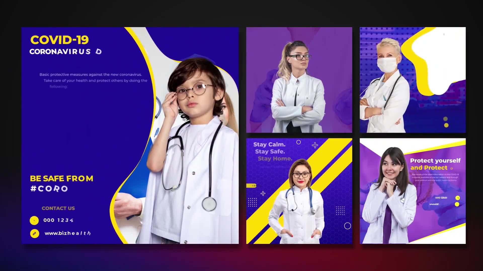 Medical Healthcare Promo | Mogrt Pack Videohive 33884196 Premiere Pro Image 8