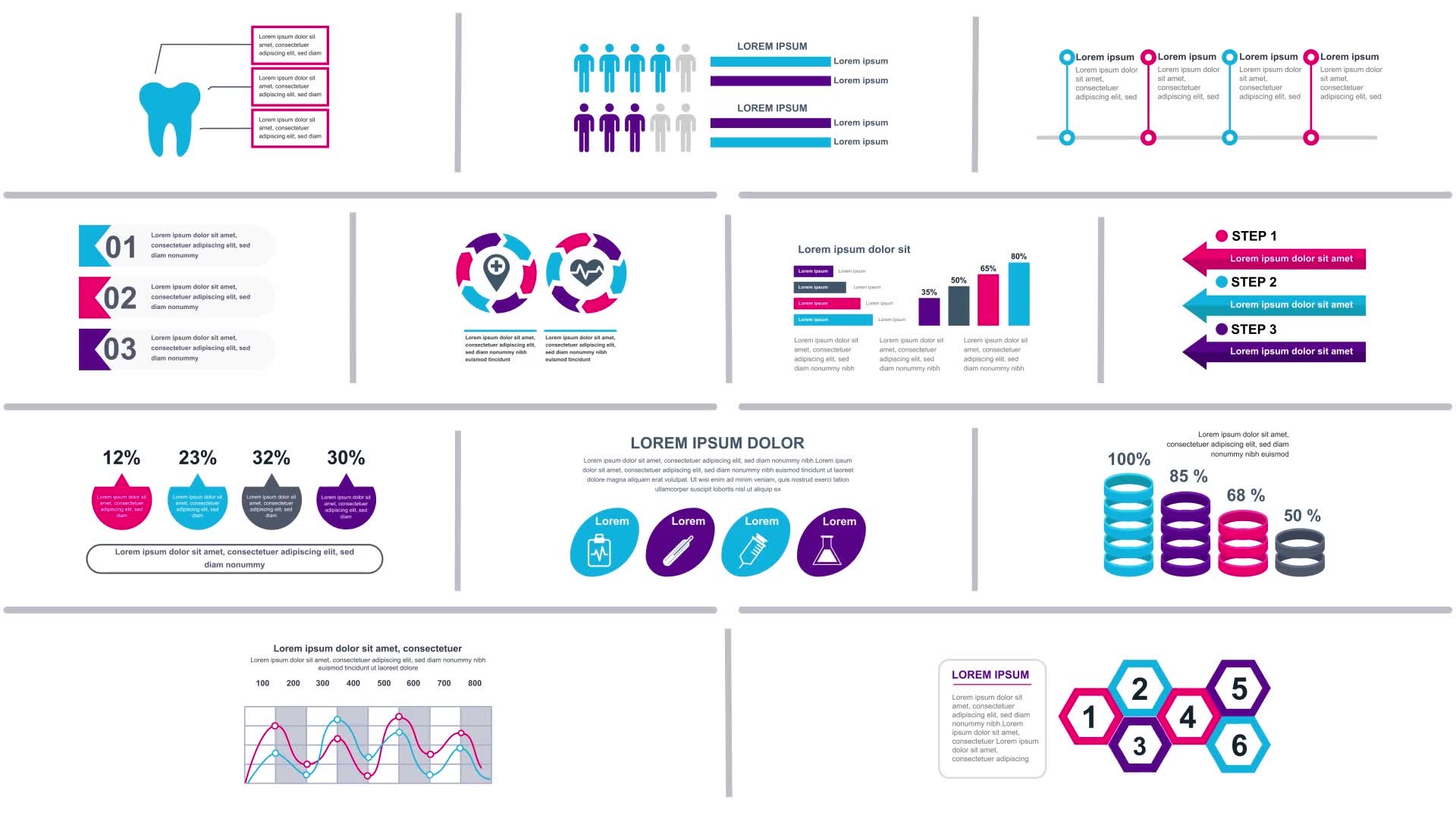 Medical Infographics Vol.28 Videohive 26523383 After Effects Image 10