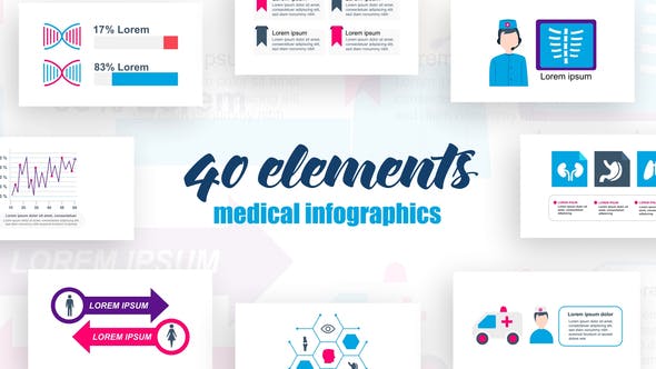 Medical Infographics Vol.28 - 26523383 Download Videohive
