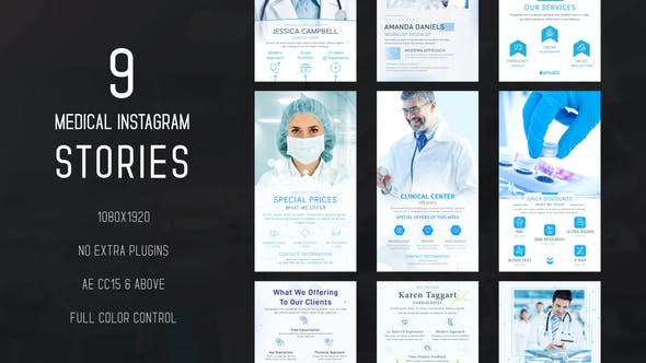 Medical Instagram Stories - 36000945 Videohive Download