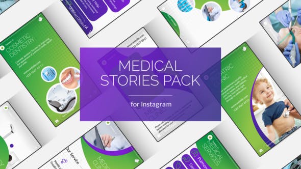 Medical Instagram Stories Posts - Download 27459824 Videohive