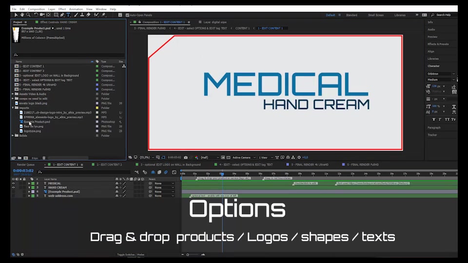 Medical Logo Diagnostics Health Center Intro Videohive 22532814 After Effects Image 9