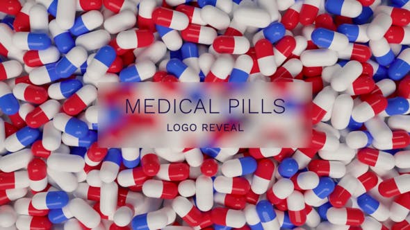 Medical Pills Logo Reveal - 35595189 Download Videohive