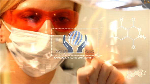 Medical Research Lab | Med Chemistry Logo Intro - Videohive 11620844 Download