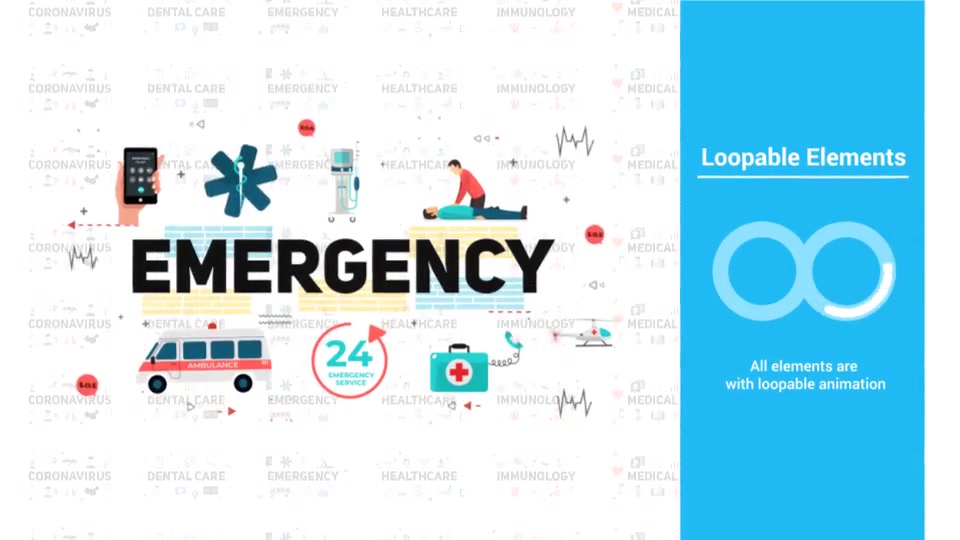 Medical Typography Scenes Videohive 38430464 After Effects Image 3