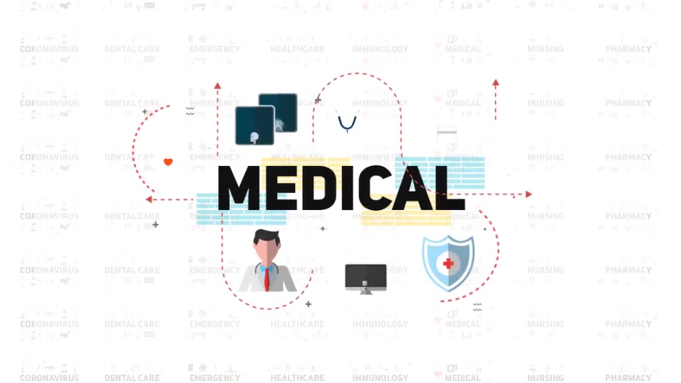 Medical Typography Scenes Videohive 38430464 After Effects Image 8