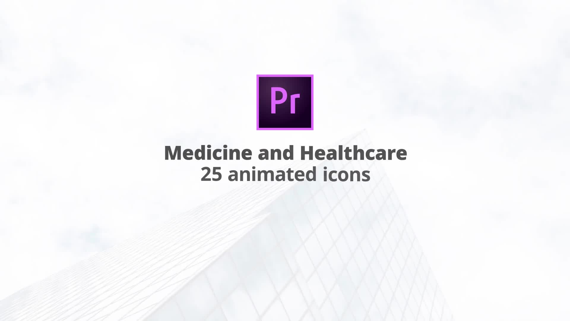 Medicine And Healthcare – Flat Animation Icons (MOGRT) Videohive 23659629 Premiere Pro Image 1
