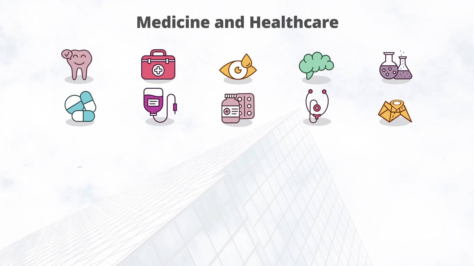 Medicine And Healthcare – Flat Animation Icons (MOGRT) Videohive 23659629 Premiere Pro Image 5