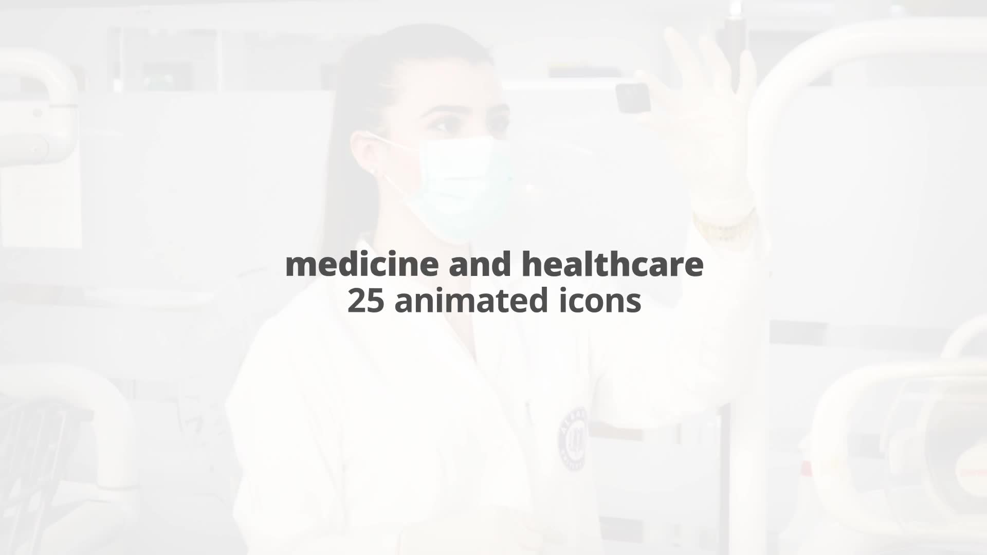 Medicine And Healthcare – Thin Line Icons Videohive 23595762 After Effects Image 2