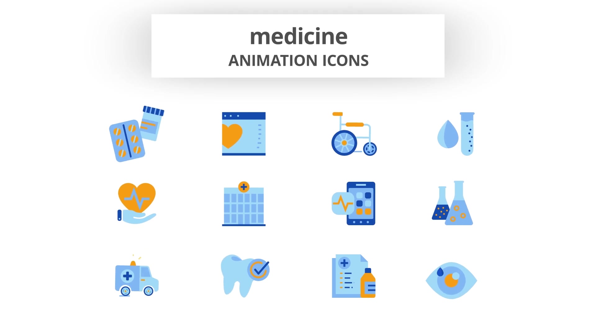 Medicine Animation Icons Videohive 28168300 After Effects Image 6