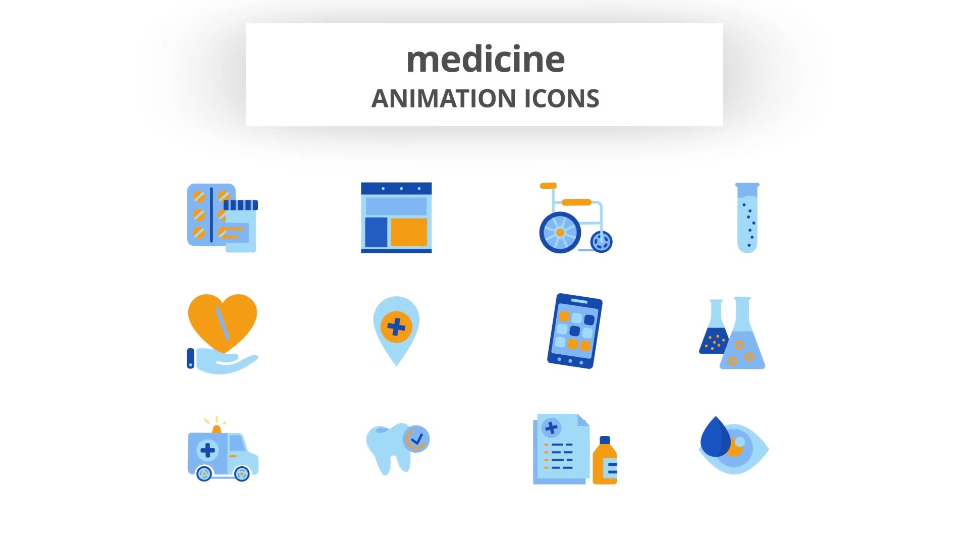Medicine Animation Icons Videohive 28168300 After Effects Image 9