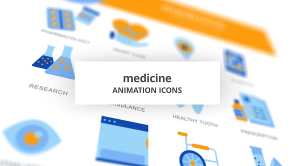 Medicine Animation Icons - Videohive 28168300 Download