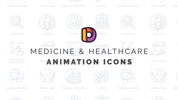 Medicine Animation Icons - Videohive 32812583 Download