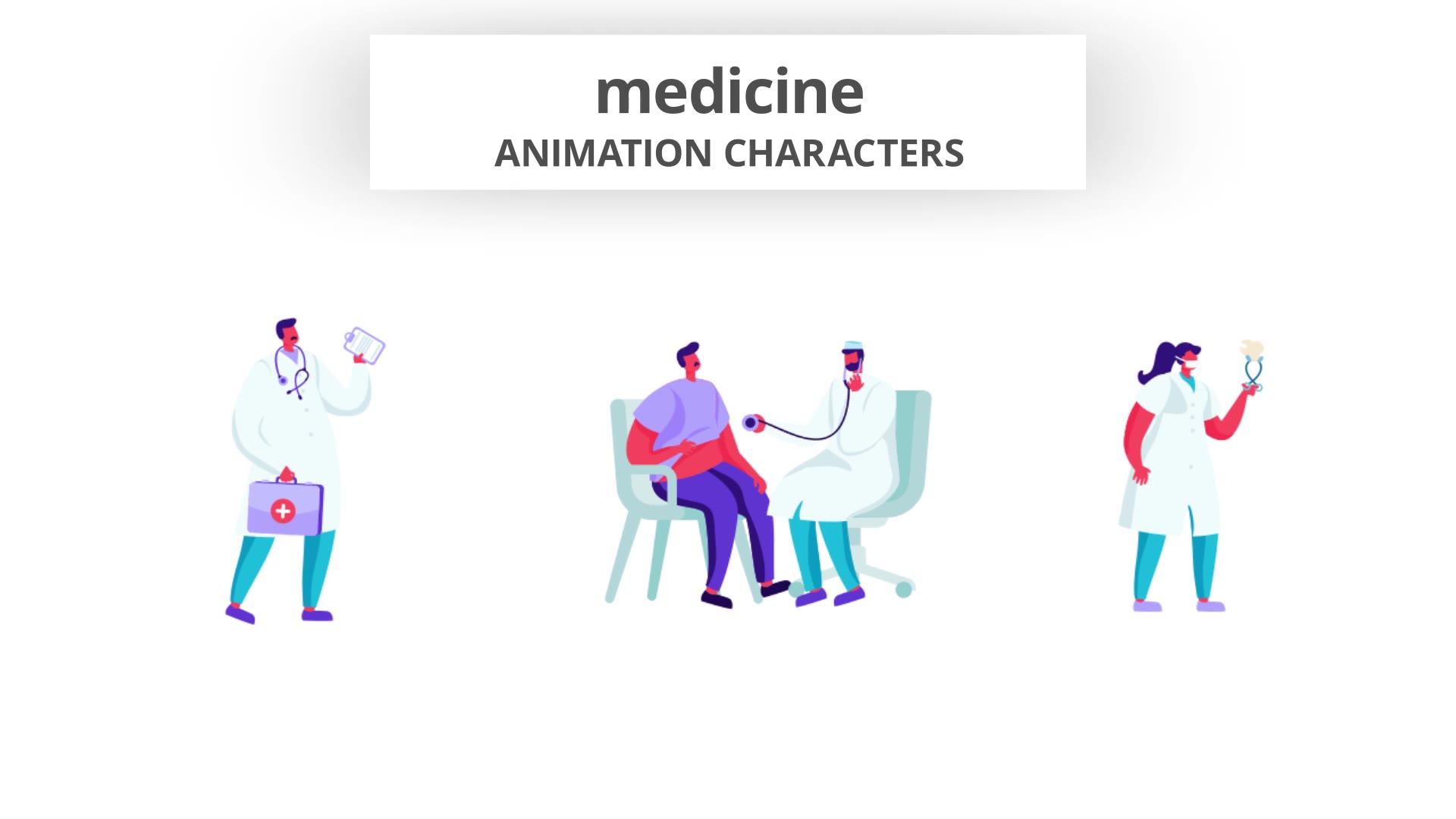 Medicine Character Set Videohive 29801983 After Effects Image 7