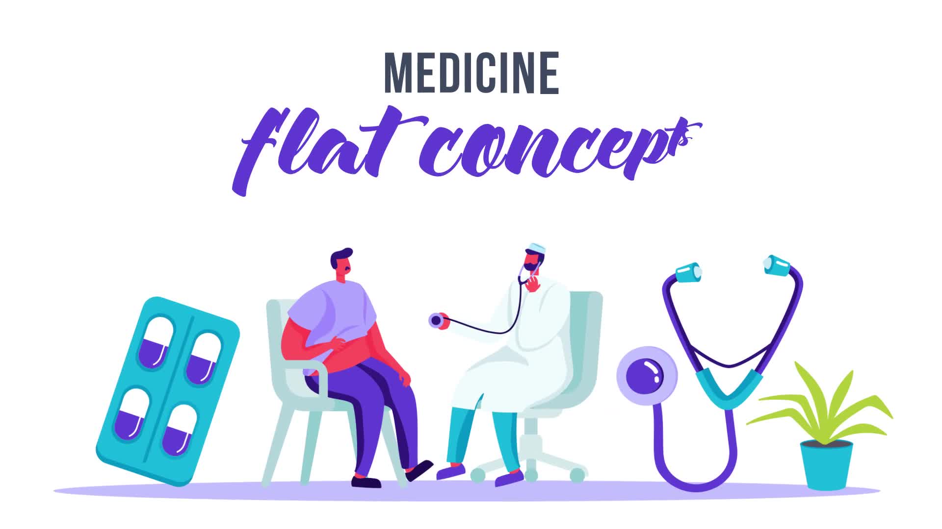 Medicine Flat Concept Videohive 33099274 After Effects Image 1