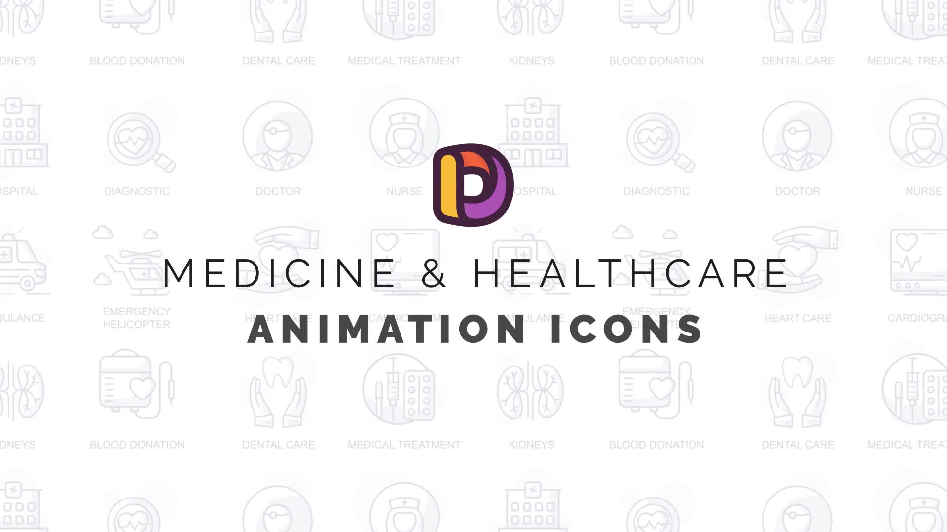 Medicine & Healthcare Animation Icons Videohive 32812484 After Effects Image 2