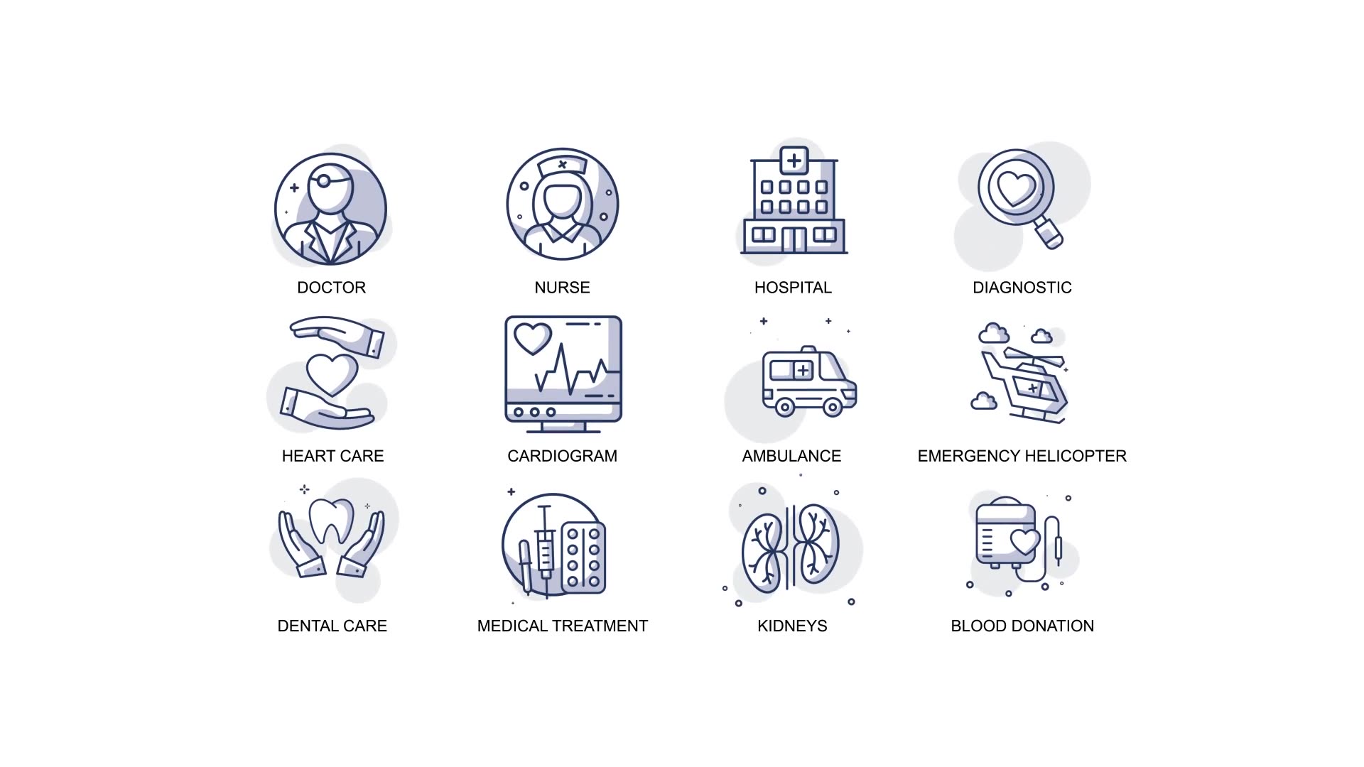 Medicine & Healthcare Animation Icons Videohive 32812484 After Effects Image 6