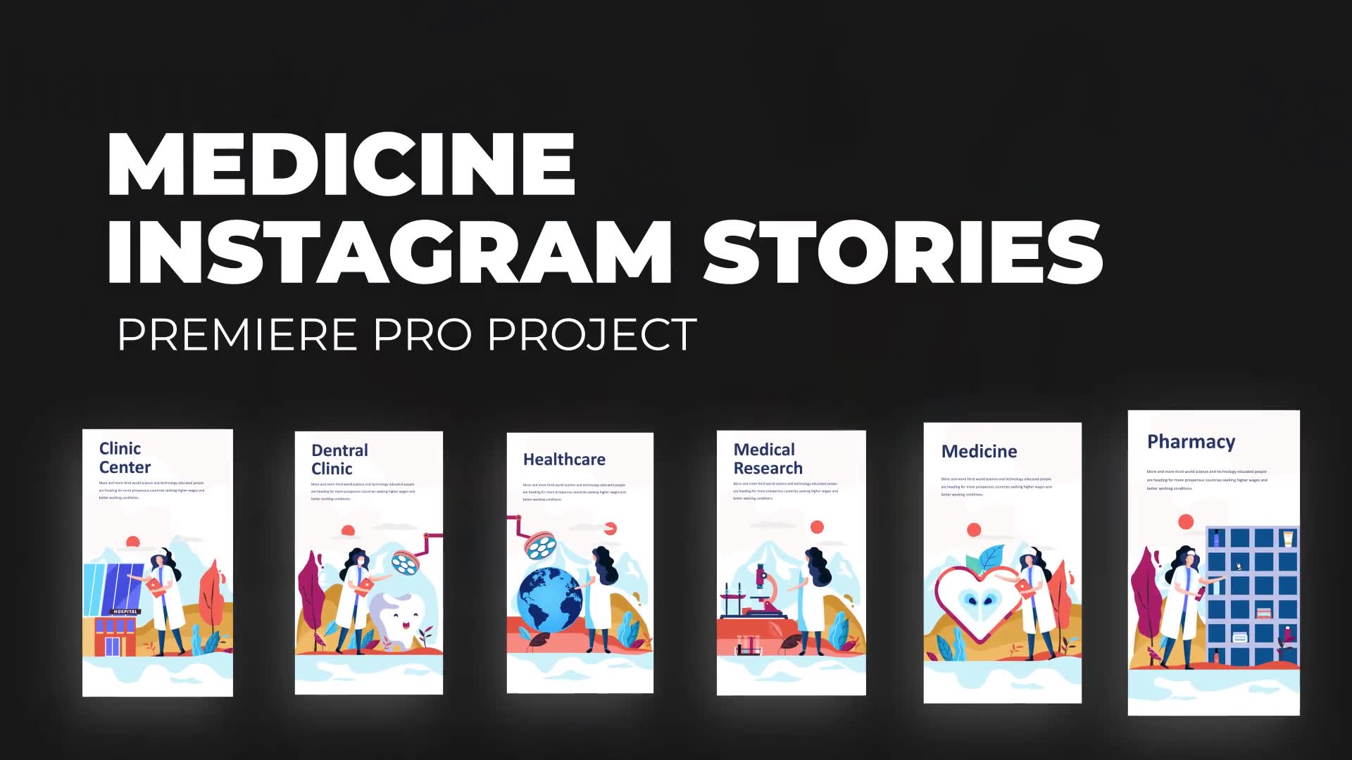 Medicine Instagram Stories Videohive 30300000 Premiere Pro Image 3