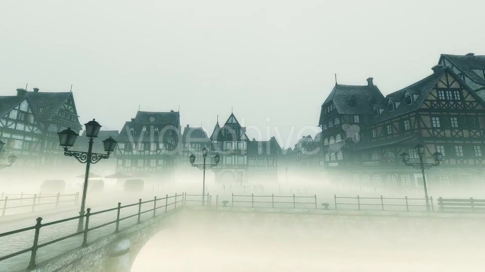 Medieval European City Foggy Day - Download Videohive 18975806