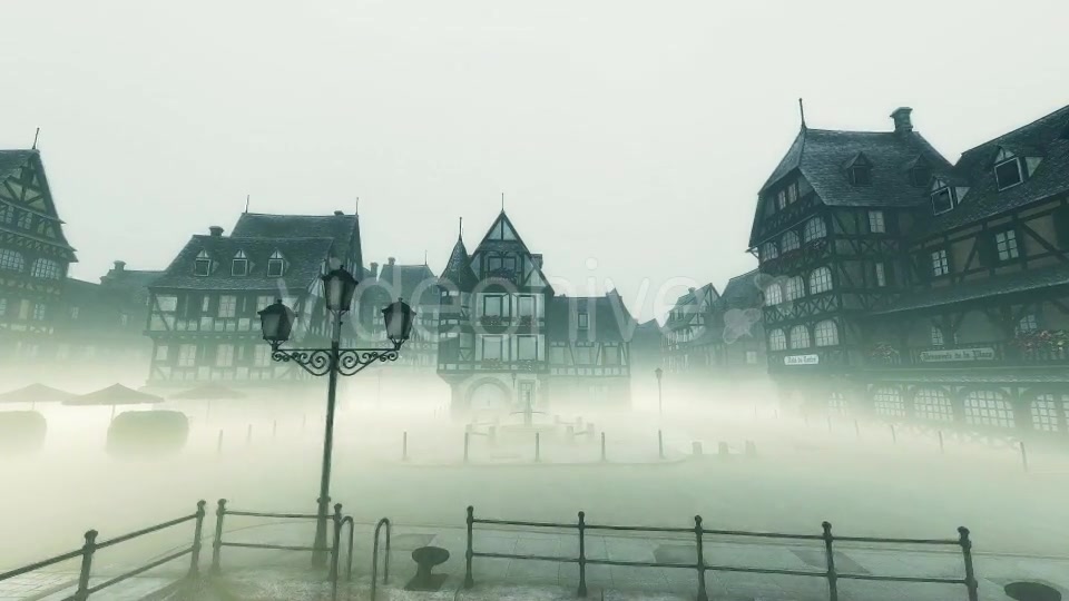 Medieval European City Foggy Day - Download Videohive 18975806