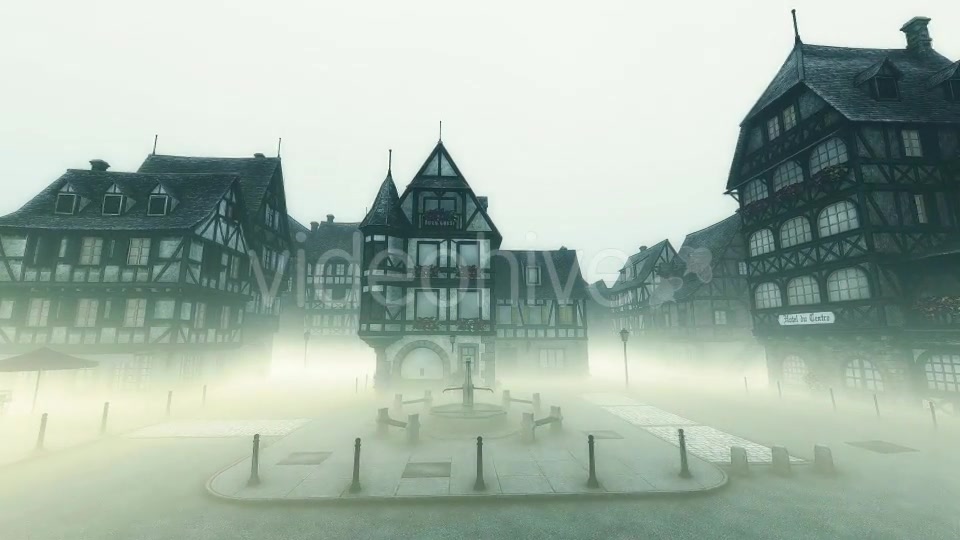 Medieval European City Foggy Day - Download Videohive 18975806