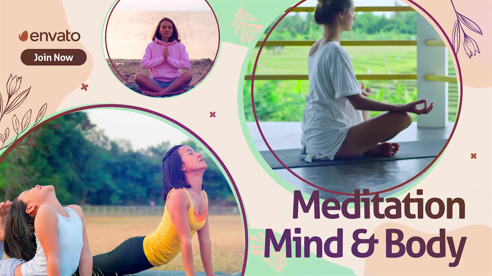 Meditation And Mindfulness Promo (MOGRT) Videohive 35065199 Premiere Pro Image 8