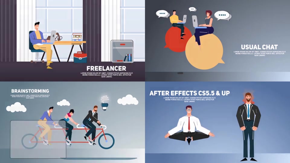 Mega Business People Explainer Kit Videohive 24655028 After Effects Image 6