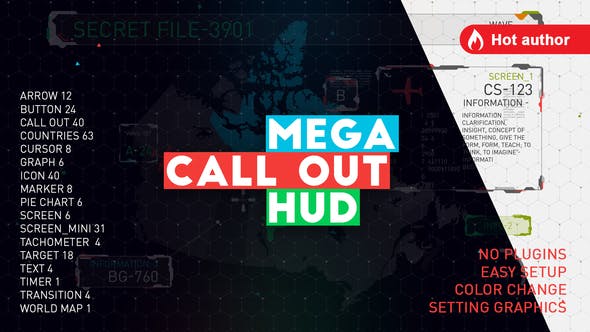 Mega call out HUD - Download Videohive 22811339