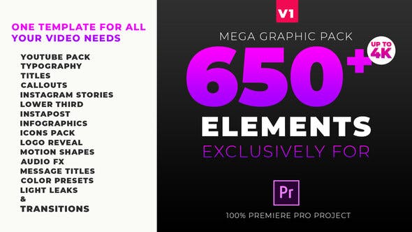 Mega Graphics Pack - 23632282 Download Videohive