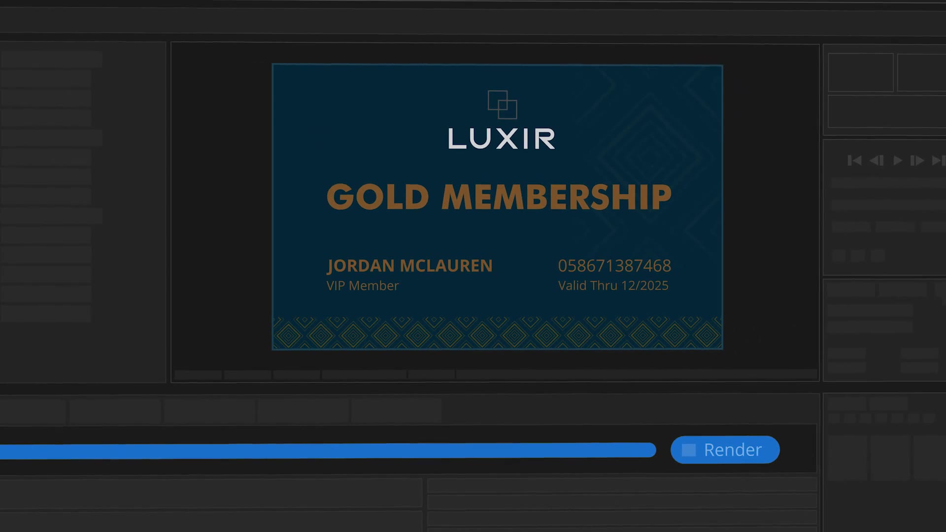 Membership Card Intro Ad Videohive 37942146 After Effects Image 2