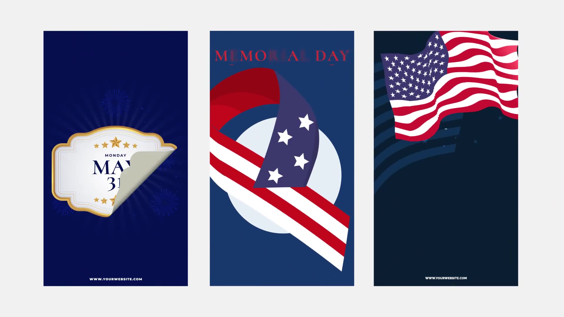 Memorial Day & 4th Of July Instagram Stories Videohive 31660666 After Effects Image 4