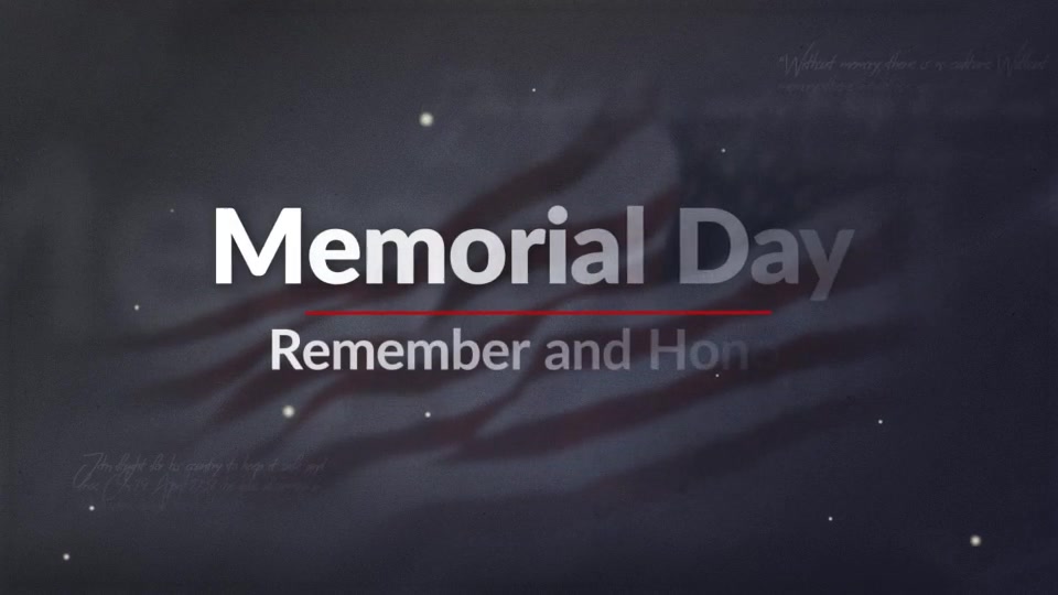 Memorial Day History Slideshow Videohive 26627422 After Effects Image 10