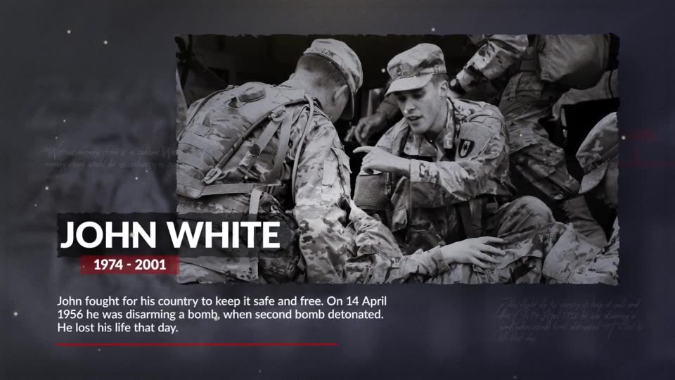 Memorial Day History Slideshow Videohive 26627422 After Effects Image 2