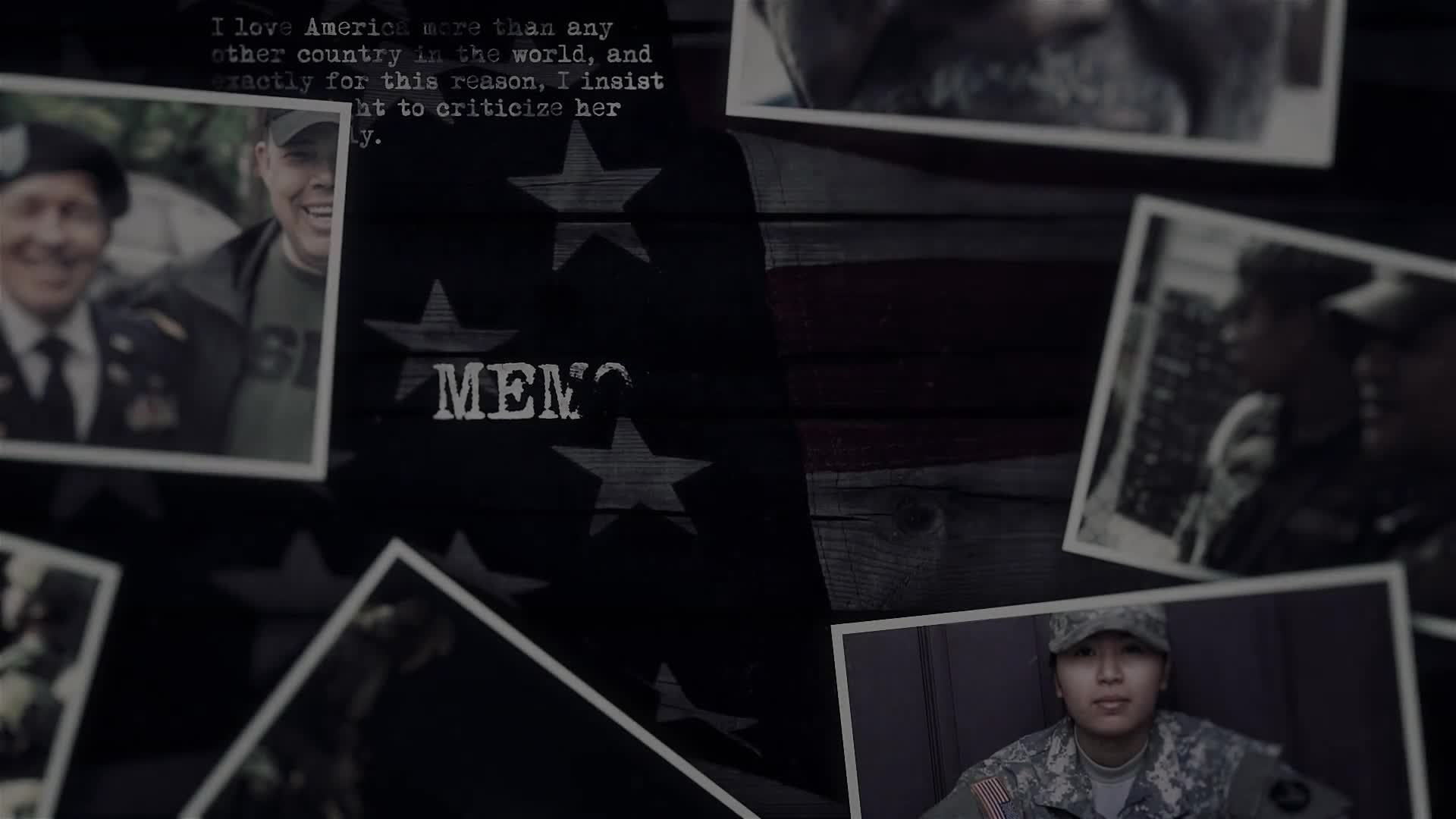 Memorial Day History Timeline Slideshow Videohive 26719214 After Effects Image 1