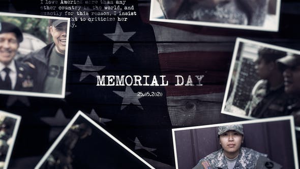 Memorial Day History Timeline Slideshow - Download 26719214 Videohive