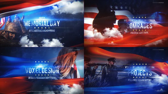 Memorial Day Title - Videohive Download 26834386