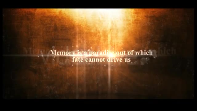 Memories Videohive 3921742 After Effects Image 3