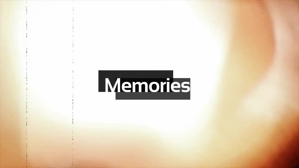 Memories Videohive 8134644 After Effects Image 1