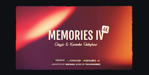 Memories IV Classic & Karaoke Slideshow - Download Videohive 19378361
