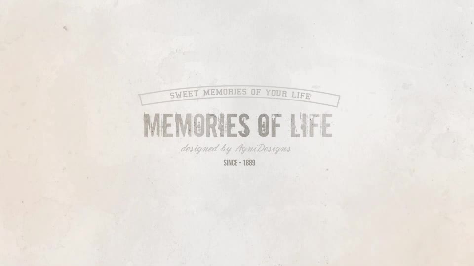 Memories of Life Videohive 5914196 After Effects Image 1