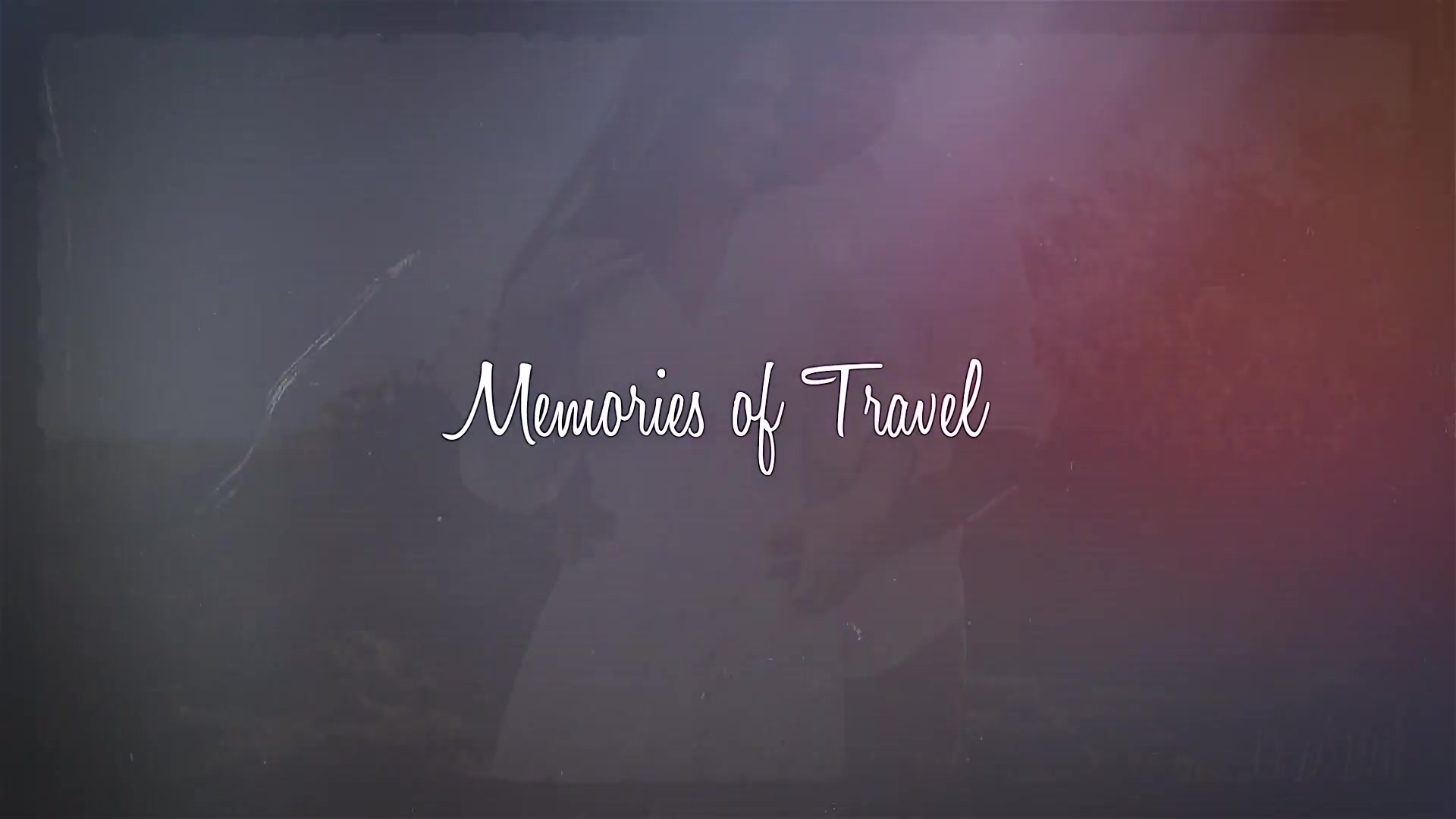 Memories of Travel Videohive 25400504 Apple Motion Image 12