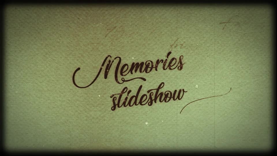 Memories Slideshow Videohive 21491353 After Effects Image 1