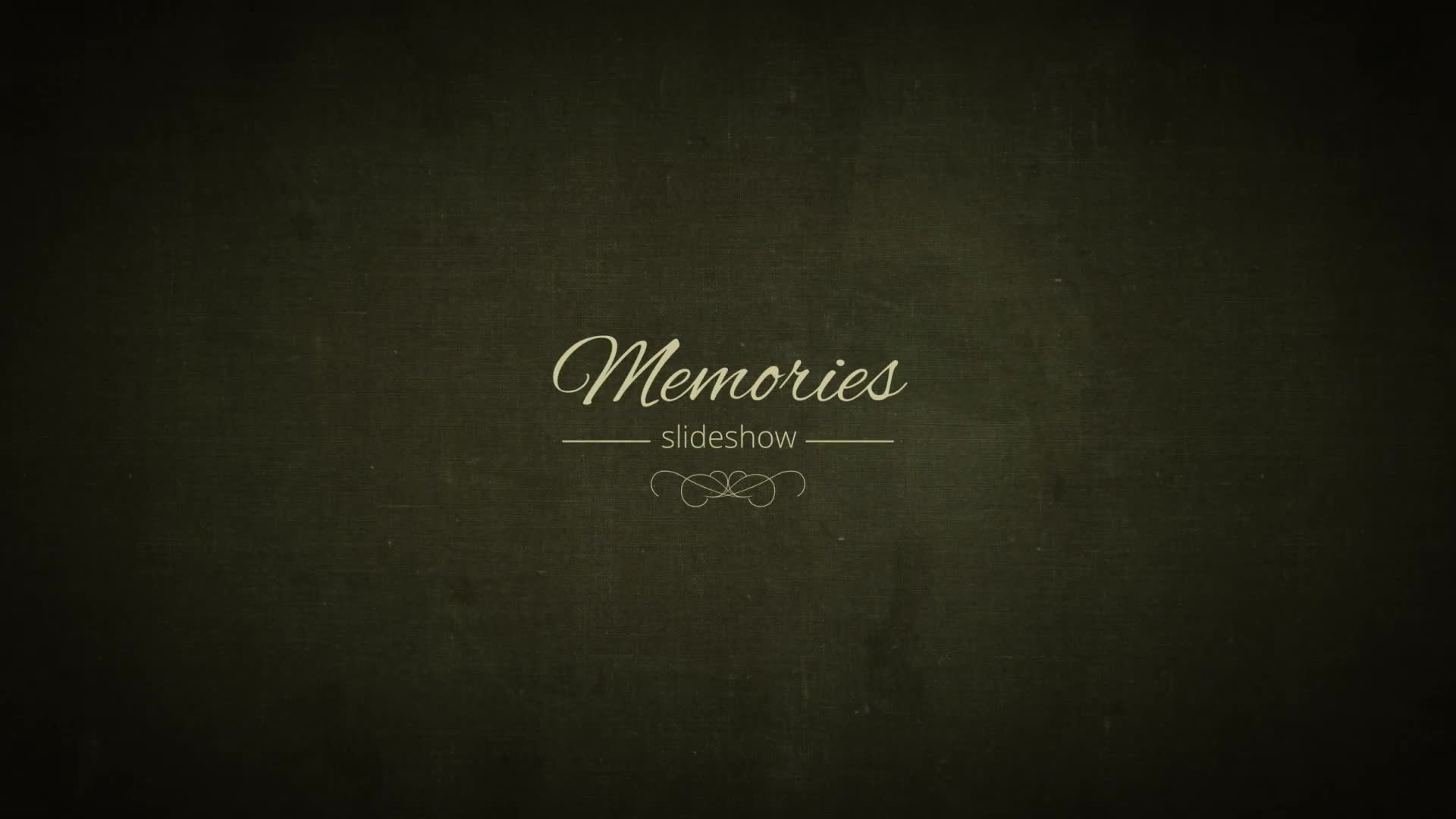 Memories Slideshow - Download Videohive 8730724