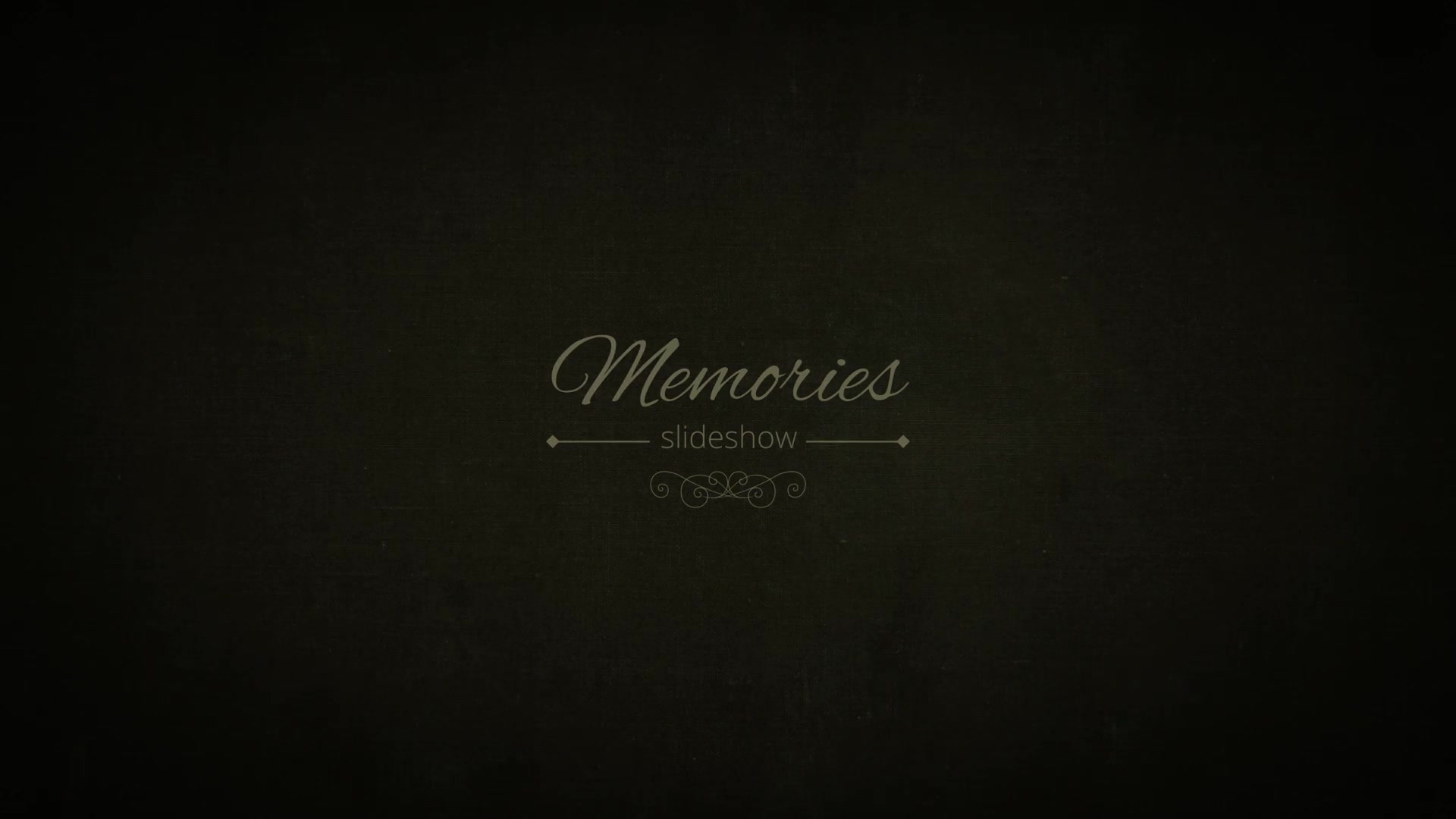 Memories Slideshow - Download Videohive 8730724