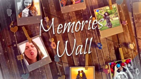 Memories Wall Cinematic Opener - Download Videohive 31107734