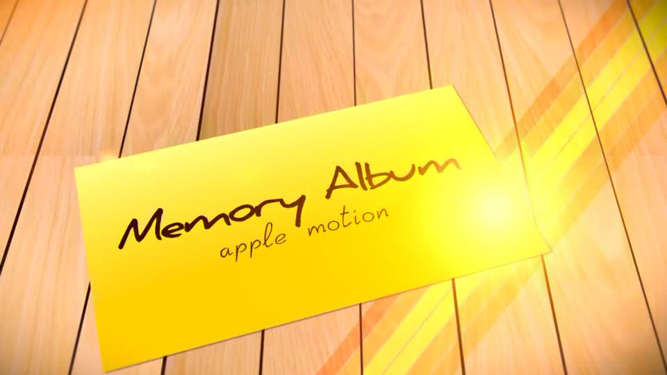Memory Album Videohive 11063760 Apple Motion Image 1