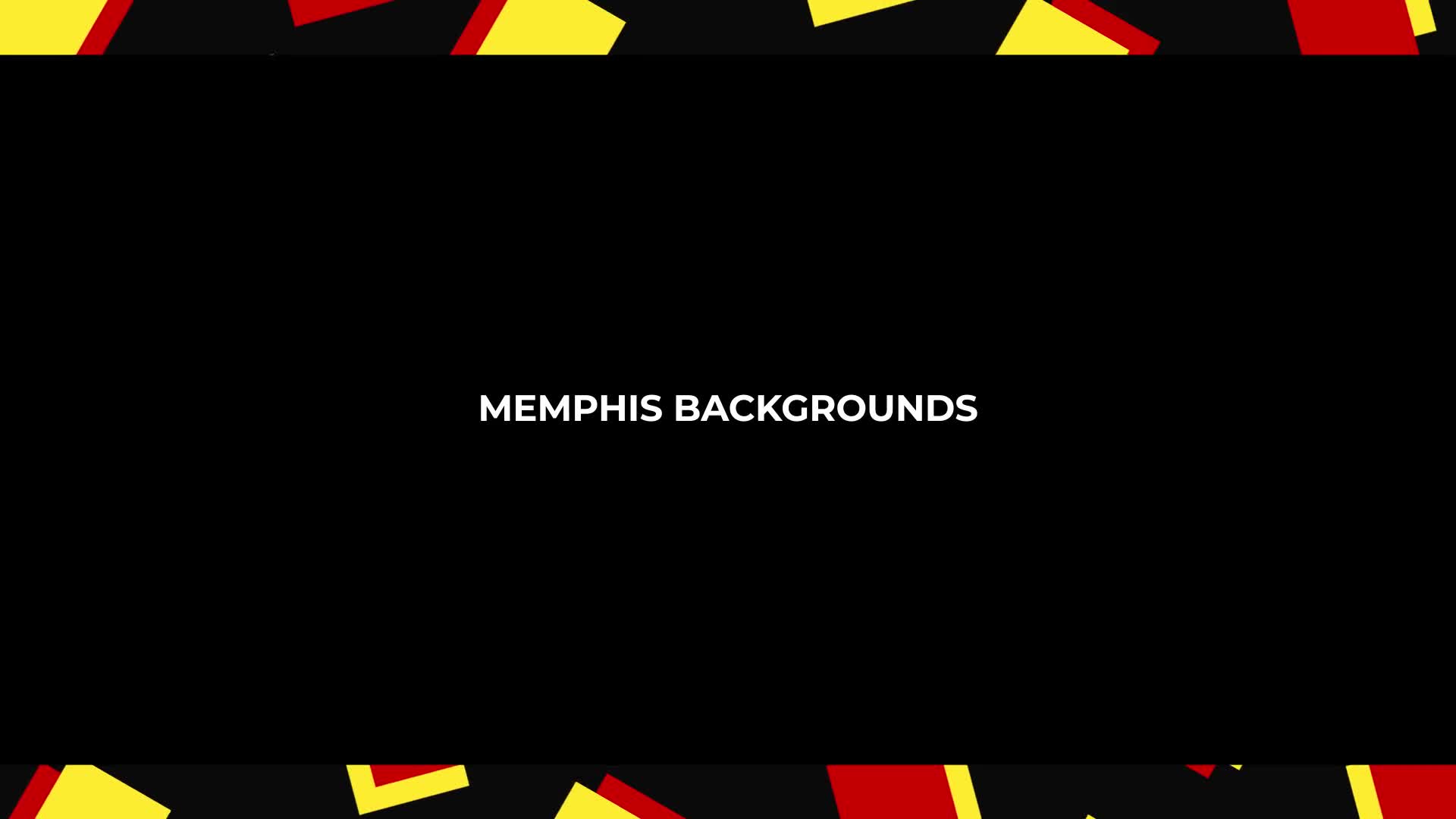 Memphis Backgrounds Videohive 25989914 After Effects Image 1