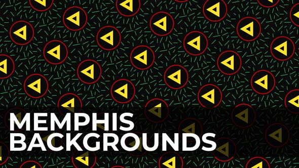 Memphis Backgrounds - Download 25989914 Videohive