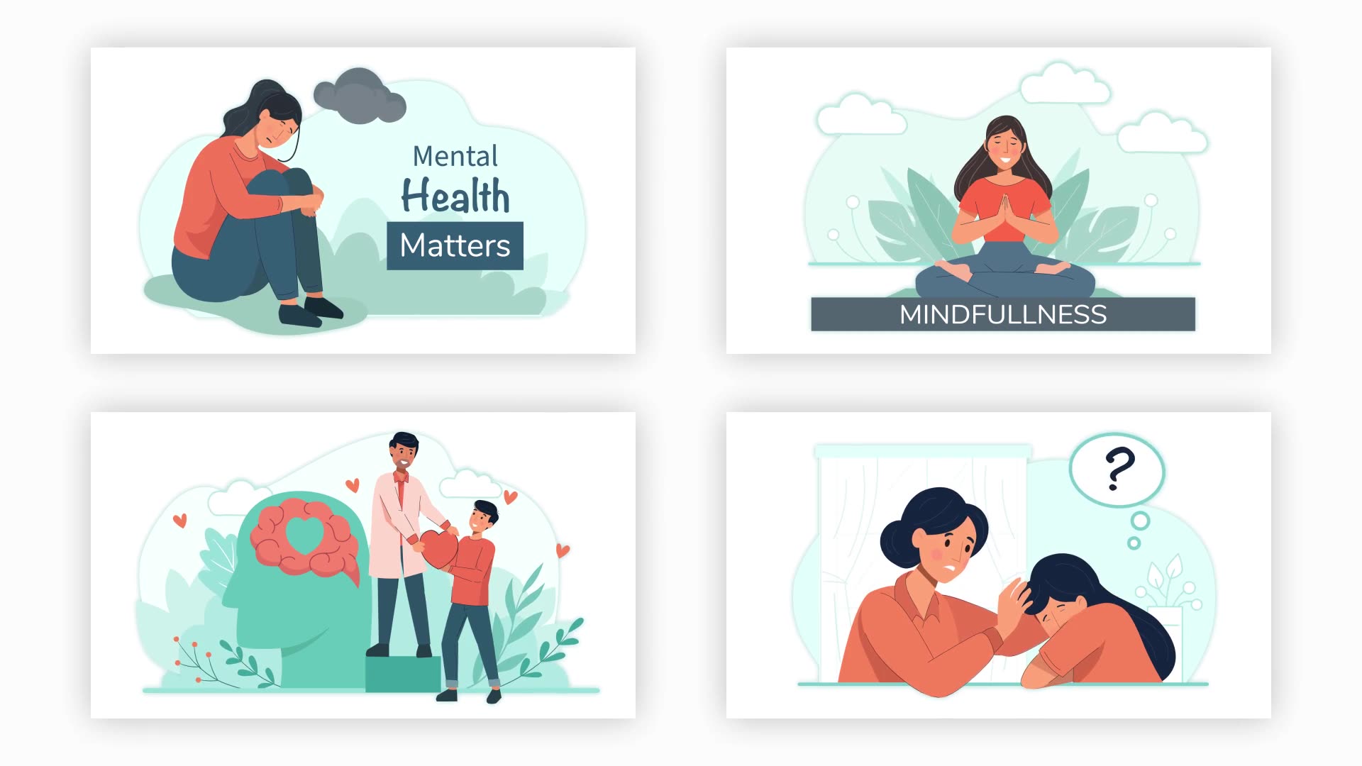 Mental Health Character Animation Scene Pack Videohive 37070302 After Effects Image 10