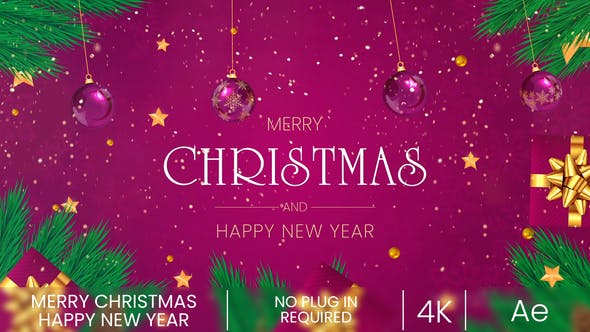 Merry Christmas and Happy New Year 2 - 35312240 Download Videohive